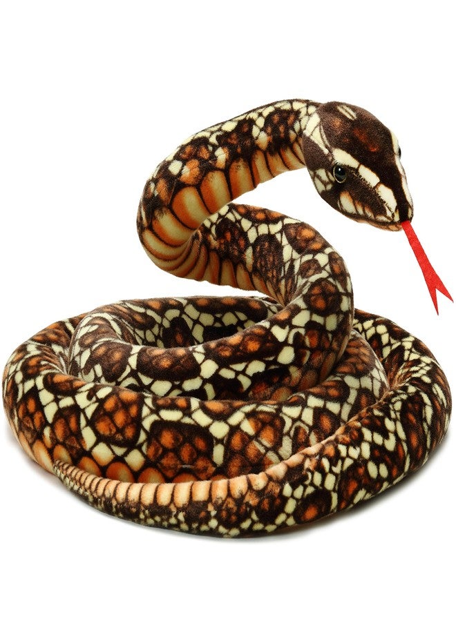TigerHart ثعبان بايثون بني من تايجر هارت برنارد - ثعبان محشو بطول 9.5 قدم - Image 1
